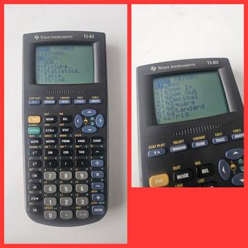 Texas Instruments TI-83 grafische rekenmachine – werkt beschikbaar voor biedingen