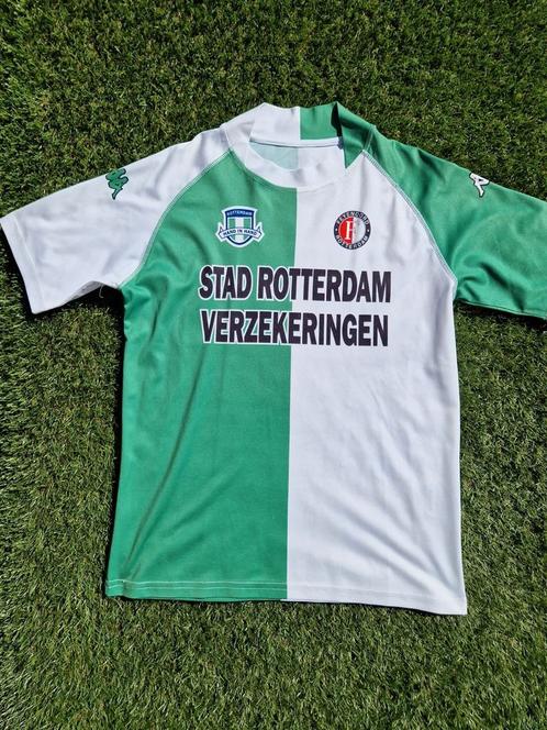 Feyenoord shirt 2003 2004 YXXL (S), Kleding | Heren, Sportkleding, Gedragen, Voetbal, Overige maten, Groen, Ophalen of Verzenden