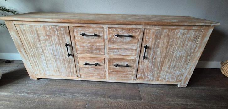 Pronto Wonen Dressoir Tuda, Huis en Inrichting, Kasten | Dressoirs, Zo goed als nieuw, 150 tot 200 cm, 25 tot 50 cm, Met lade(s)