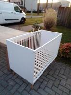 KinderBed Wit Baby Bed ophalen in Glanerbrug, Ophalen, Gebruikt, Lattenbodem, Minder dan 140 cm