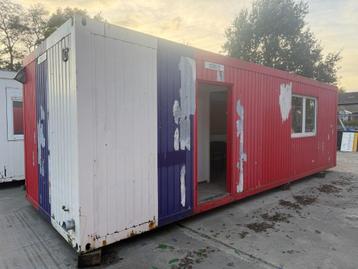 Metalen kantoorunit bouwkeet keet zuipkeet L7 93 beschikbaar voor biedingen