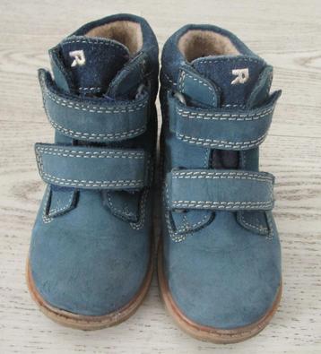 Sympatex Winterlaarzen – Maat 23, Blauw Leer, Warm Gevoerd beschikbaar voor biedingen