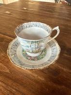 Royal Albert Silver Birch kop en schotel - Perfecte staat!, Antiek en Kunst, Ophalen of Verzenden