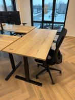 Hoogte Verstelbaar Bureau (160 x 80 cm) Niet elektrisch!, Huis en Inrichting, Bureaus, Ophalen, In hoogte verstelbaar, Gebruikt