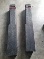 Kunststof Anti-Parkeerpaal Antraciet met Reflector, Ophalen, Nieuw, Kunststof