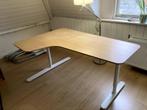Bekant Hoekbureau Ikea, Huis en Inrichting, Bureaus, Ophalen, In hoogte verstelbaar, Gebruikt, Bureau