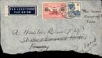 Nederlands Indië - Luchtpost - 1935, Postzegels en Munten, Brieven en Enveloppen | Nederland, Envelop, Ophalen of Verzenden