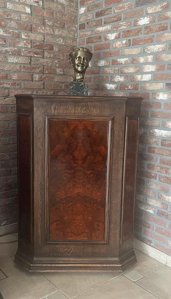 BASHOORN HOEKKAST, Antiek en Kunst, Antiek | Meubels | Kasten, Ophalen of Verzenden
