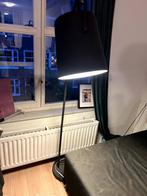 Zwarte staande lamp, Ophalen, Metaal, 150 tot 200 cm