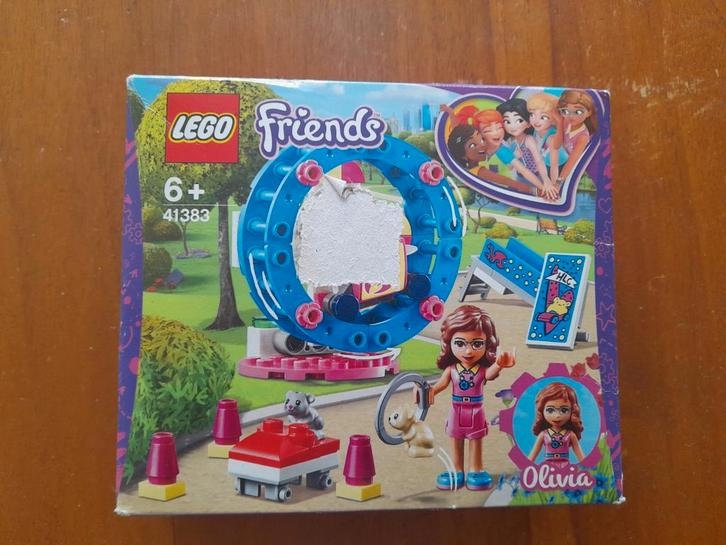 Lego Friends 41383 Olivia's hamster speelplaats, Kinderen en Baby's, Speelgoed | Duplo en Lego, Zo goed als nieuw, Ophalen of Verzenden
