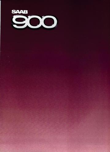 Brochure Saab 900 1984 beschikbaar voor biedingen