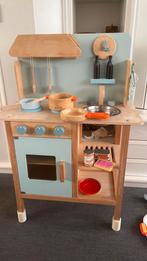 Little dutch houten keuken met diverse keukenspullen, Ophalen, Zo goed als nieuw
