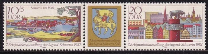 DDR/Oostduitsland michel DS2722-2723 postfris uit 1982, Postzegels en Munten, Postzegels | Europa | Duitsland, Postfris, DDR, Verzenden
