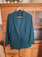M&S Mode Broekpak Groen - Blazer 44, Broek 40, Ophalen of Verzenden