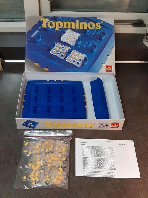 Topminos Goliath, Hobby en Vrije tijd, Gezelschapsspellen | Bordspellen, Zo goed als nieuw, Ophalen of Verzenden
