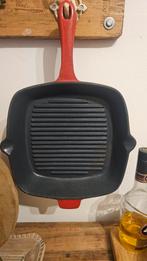 Ernesto Gietijzeren Grillpan - Zo goed als nieuw, Ophalen, Gietijzer, Zo goed als nieuw, Keramische plaat