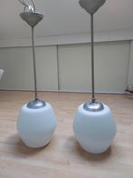 Twee Art Deco  lampen, Ophalen of Verzenden, Zo goed als nieuw, Glas, 75 cm of meer
