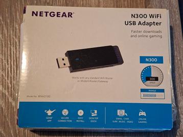 Netgear N300 Wifi Ontvanger / Network Receiver  beschikbaar voor biedingen