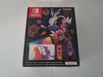 Nintendo Switch OLED Model Pokémon Scarlet & Violet Edition, Spelcomputers en Games, Ophalen of Verzenden, Zo goed als nieuw, Met 2 controllers