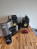 Studio Opname Apparatuur - Rode Microfoon, KRK Monitoren, Ophalen of Verzenden, Gebruikt, Studiomicrofoon