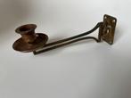 koperen kandelaar wandkandelaar, draaibaar 19 cm, Ophalen of Verzenden, Koper of Brons