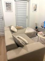 Beige lounge bank (250x185) - Nog in goede staat!, Ophalen, 250 tot 300 cm, Hoekbank, Zo goed als nieuw