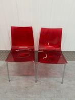 Vintage Softline Allkit Slim stoel - Rood kunststof, Kunststof, Gebruikt, ?, Eén