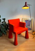 Moooi V.I.P. Chair - Marcel Wanders Design - oranje, Ophalen, Zo goed als nieuw, Stof