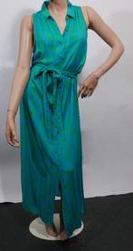 EVA KAYAN blauw/groene jurk maat 40 ZGAN, Maat 38/40 (M), Blauw, Ophalen of Verzenden, Zo goed als nieuw