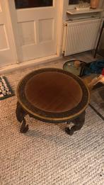 Antiek bijzet tafel olifant opknapper, Huis en Inrichting, Tafels | Salontafels, Gebruikt, 50 tot 100 cm, 50 tot 75 cm, 50 tot 100 cm
