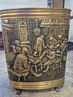 Paraplubak antiek koper / messing, Antiek en Kunst, Antiek | Koper en Brons, Ophalen of Verzenden, Koper