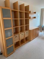Vakkenkast met vitrinekast, Huis en Inrichting, Ophalen, Met deur(en), Zo goed als nieuw, 200 cm of meer