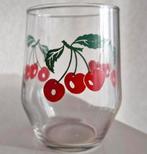 Glaasje net Kersen opdrukken, Ophalen of Verzenden, Zo goed als nieuw