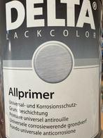 Delta roestwerende grondlak ral 7001, zilvergrijs 0,75liter, Doe-het-zelf en Verbouw, Ophalen of Verzenden, Nieuw, Lak