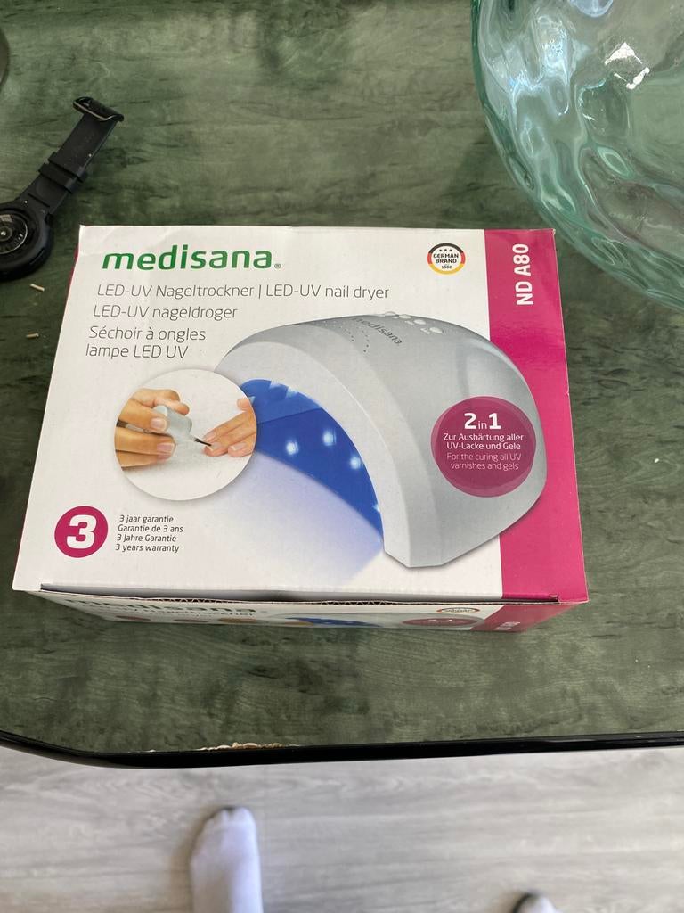 Nageldroger medisana, Witgoed en Apparatuur, Persoonlijke-verzorgingsapparatuur, Ophalen of Verzenden, Nieuw, Hand- en Voetverzorging