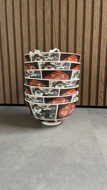 Vintage Aziatisch porselein – set kommen met lepels beschikbaar voor biedingen