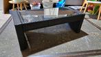 Tafel bi/bu kunststof met glasplaat 108x52x39, Ophalen