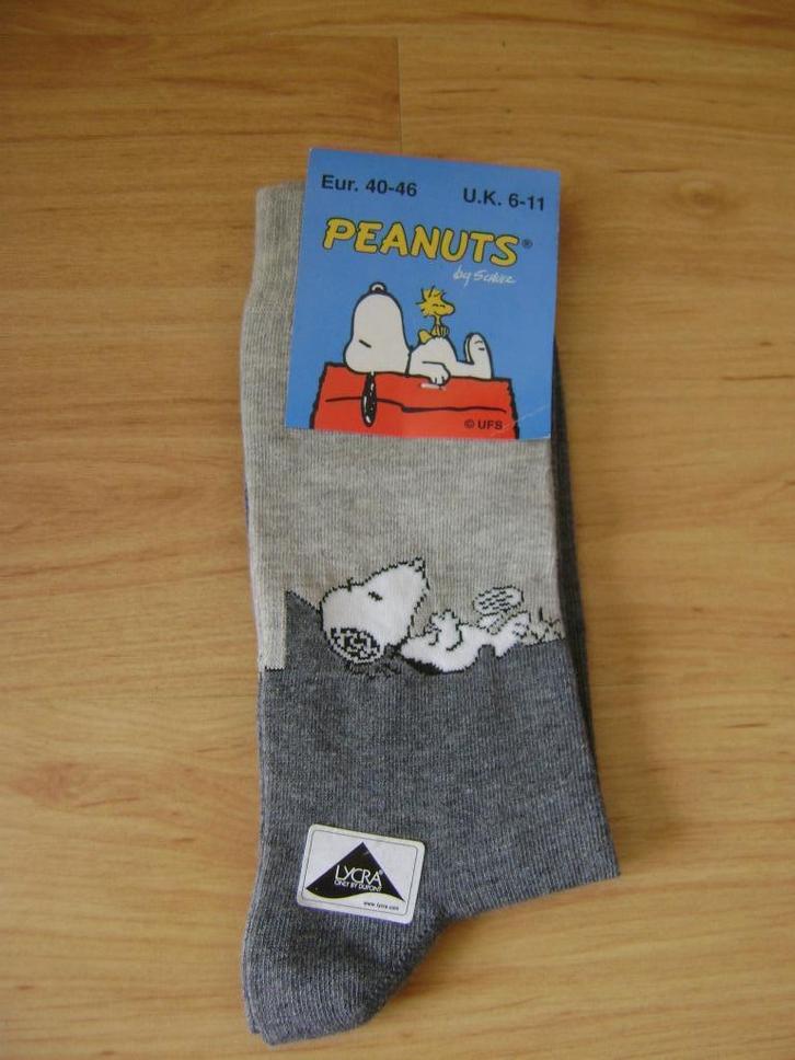 Sokken Snoopy Peanuts maat 40-46 NIEUW, Kleding | Heren, Sokken en Kousen, Nieuw, Maat 43 t/m 46, Ophalen of Verzenden