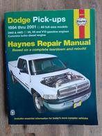 HAYNES - DODGE Pick-ups - 1994>2001 - 2WD&4WD - V6+V8+V10, Auto diversen, Handleidingen en Instructieboekjes, Verzenden