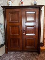 Vintage Belle Epoque Kleerkast - 2 Deuren, Huis en Inrichting, Kasten | Kledingkasten, Ophalen, Gebruikt, 100 tot 150 cm, 150 tot 200 cm