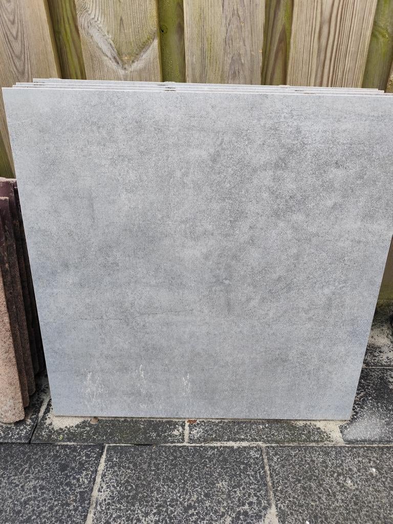Cerasun 60x60x4cm  grey, Ophalen, Nieuw, Beton, Terrastegels