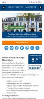 Hotel overnachting zeeland, Twee personen, 1 overnachting