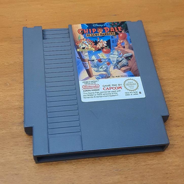 OPRUIMEN | NES | Chip and Dale Rescue Rangers, Spelcomputers en Games, Games | Nintendo NES, Gebruikt, Avontuur en Actie, 1 speler