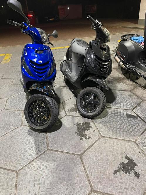 zip 80cc full malossi, Fietsen en Brommers, Scooters | Piaggio, Zo goed als nieuw, Ophalen