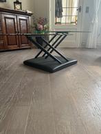 Moderne design tafel glas, Ophalen, 100 tot 150 cm, 50 tot 100 cm, Modern