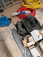 Restpartij bouwmaterialen - ventilatieroosters, buizen, mort, Ophalen of Verzenden, Gebruikt