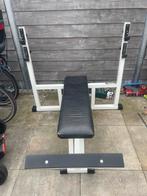 Bankdruk apparaat Technogym komt uit sportschool, Sport en Fitness, Ophalen, Zo goed als nieuw, Fitnessbank