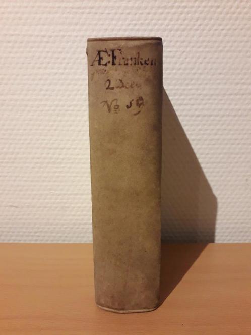Francken, Stellige Godgeleerdheid dl2 1757, Antiek en Kunst, Antiek | Boeken en Bijbels, Ophalen of Verzenden