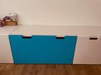 IKEA Stuva Opbergbank blauw, Gebruikt, Minder dan 50 cm, Ophalen, Minder dan 90 cm