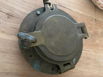 Authentiek Patrijspoort - Scheepsraam brons beschikbaar voor biedingen